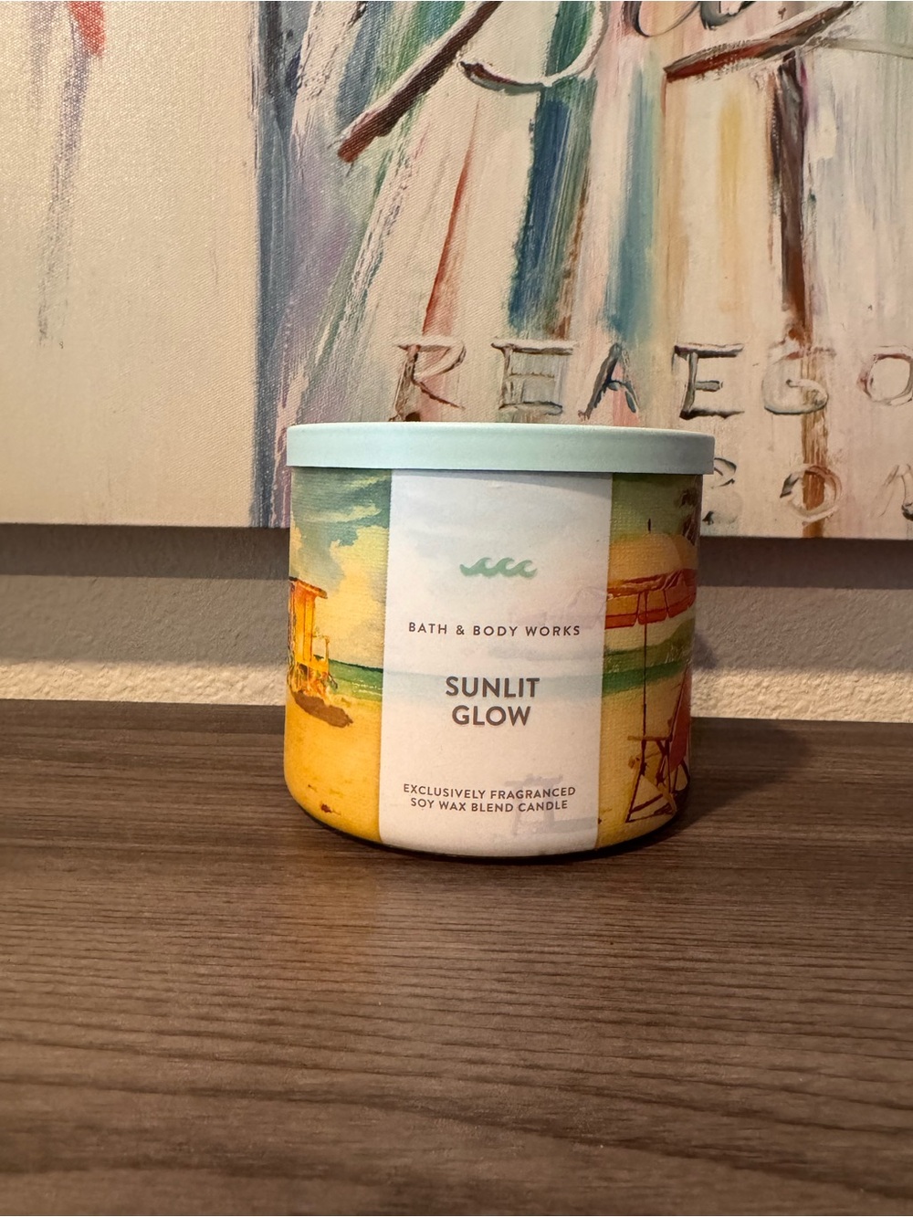 Sunlit Glow Candle Bath and Body Works